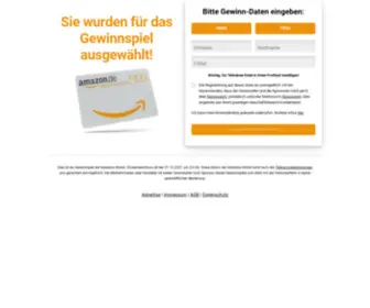 Jetztmitmachen.com(Amazon Gutschein) Screenshot