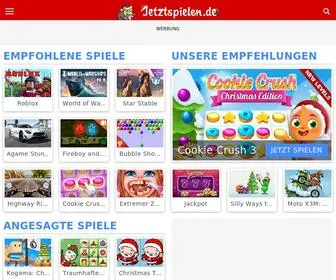 Jetztspielen.de(Online Spiele Kostenlos Spielen) Screenshot