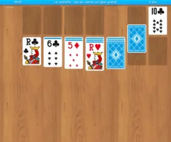 Jeu-DU-Solitaire.com(Jouez gratuitement à ce grand classique des jeux de cartes en solo) Screenshot