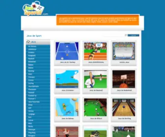 Jeu-Sportif.com(Jeux de Sport) Screenshot