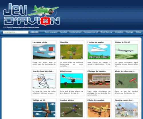 Jeudavion.com(Jeudavion) Screenshot