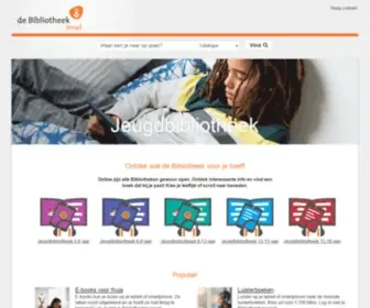 Jeugdbibliotheek.nl(De Jeugdbibliotheek) Screenshot