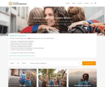 Jeugdherbergen.be(Home) Screenshot