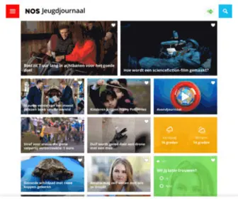 Jeugdjournaal.nl(NOS Jeugdjournaal) Screenshot