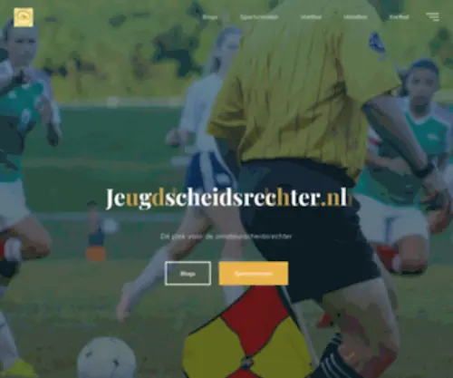 Jeugdscheidsrechter.nl(Jeugdscheidsrechter) Screenshot