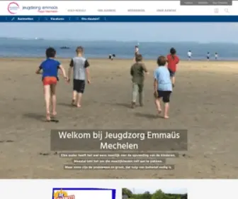 Jeugdzorgemmausmechelen.be(Jeugdzorg Emmaüs) Screenshot