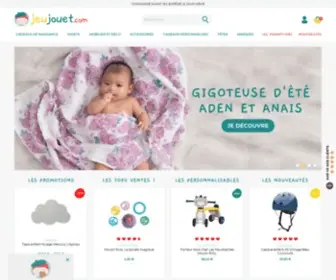 Jeujouet.com(Jouet & Cadeau de Naissance uniques) Screenshot