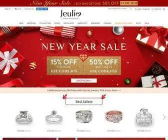 Jeulia.com(Premium Artisan Jewelry) Screenshot