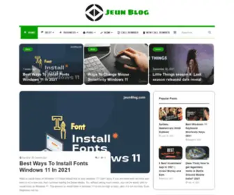 Jeunblog.com(JeunBlog) Screenshot