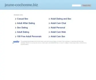 Jeune-Cochonne.biz(Jeune Cochonne) Screenshot