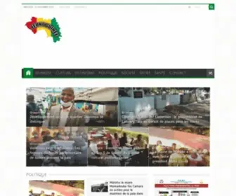 Jeuneguinee.com(Jeune Guinée) Screenshot