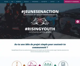 Jeunesenaction.com(#JeunesEnAction) Screenshot