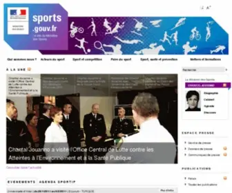 Jeunesse-Sports.gouv.fr(Jeunesse Sports) Screenshot