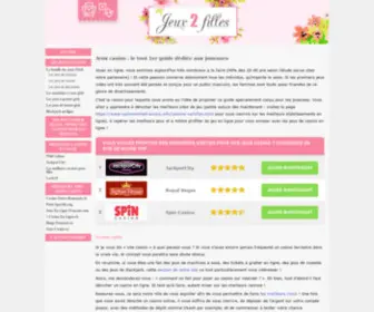 Jeux-2-Filles.net(Jeux de fille) Screenshot