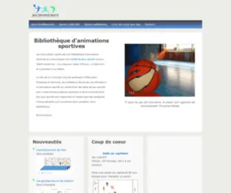 Jeux-Animations-Sports.com(Jeux Animations Sports) Screenshot