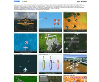 Jeux-Avion.net(Jeux d'avion) Screenshot