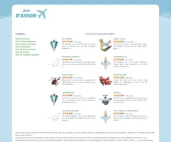 Jeux-D-Avion.com(Jeux d'avion) Screenshot