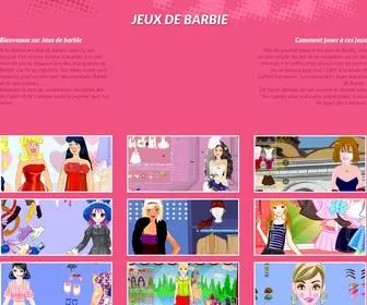 Jeux-DE-Barbie.fr(Dynamix Host) Screenshot