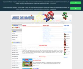 Jeux-DE-Mario.com(Jeux de mario bros gratuit) Screenshot