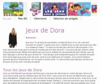 Jeux-Dora.com Screenshot