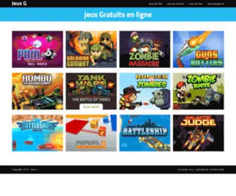 Jeux-G.com(Jeux G) Screenshot