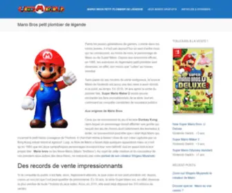 Jeux-Mario.fr(Mario) Screenshot
