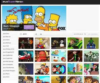 Jeux-Super-Heros.com(Jeux de Super Héros en ligne) Screenshot
