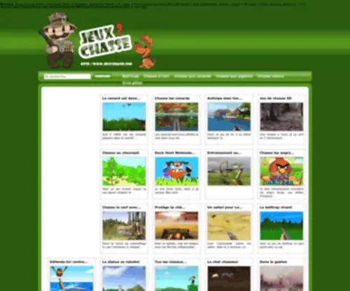 Jeux2Chasse.com(Jeux de chasse gratuit) Screenshot
