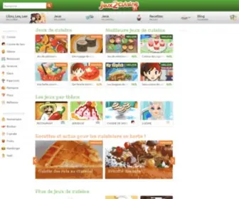 Jeux2Cuisine.fr(Jeux de cuisine) Screenshot