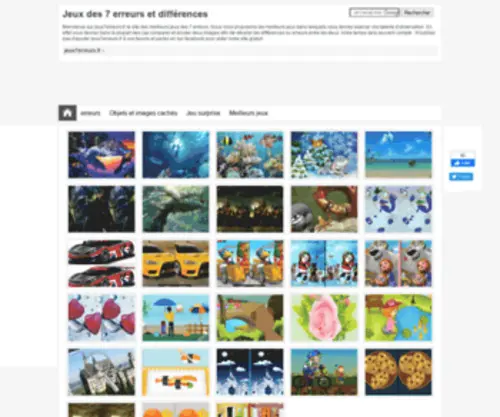 Jeux7Erreurs.fr(Jeux des différences) Screenshot