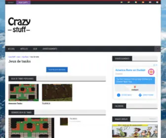 JeuxDetank.net(Jeux de Tank Gratuit) Screenshot