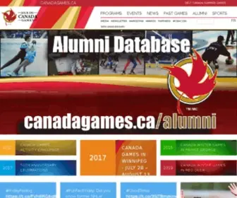 JeuxDucanada2013.ca(Jeux d'été du CanadaSherbrooke) Screenshot