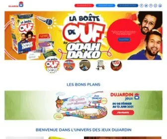 JeuxDujardin.fr(Expert en jeux de société pour toute la famille) Screenshot