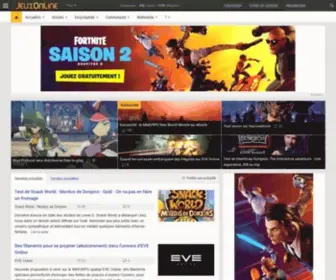 Jeuxonline.info(L'actualité des jeux vidéo) Screenshot