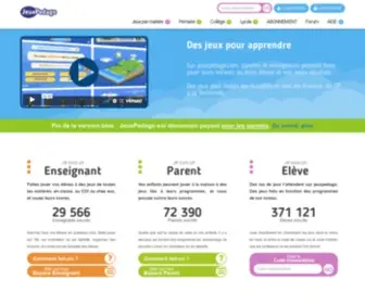 Jeuxpedago.com(Jeuxpedago) Screenshot