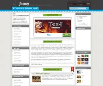 Jeuxy.com(Jeux) Screenshot