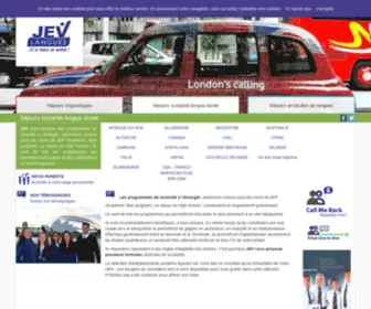 Jev-Langues.fr(Scolarité à l'étranger) Screenshot