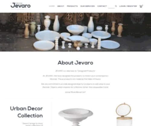 Jevarodecor.com(Jevaro Decor) Screenshot