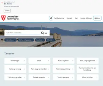 Jevnaker.kommune.no(JEVNAKER KOMMUNE) Screenshot