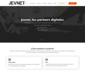 Jevnet.es(Agencia De Marketing Digital) Screenshot