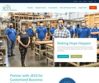 Jevshumanservices.org(JEVS Human Services) Screenshot