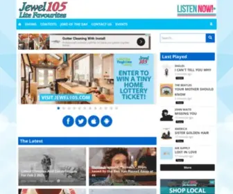 Jewel105.com(Jewel 105) Screenshot