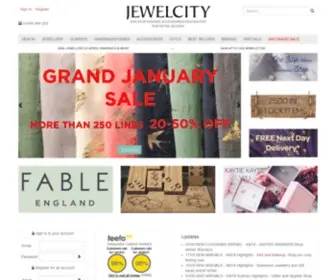 Jewelcity.co.uk(Wholesale scarves) Screenshot