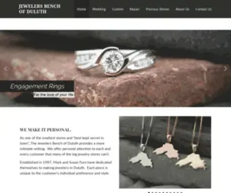 Jewelersbenchofduluth.com(Jewelry Store) Screenshot