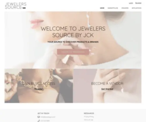 Jewelerssource.com(Jewelers Source by JCK) Screenshot