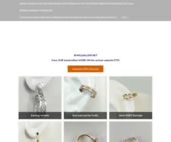 Jewelgallery.net(Jewelry Gallery of Carl and Lynn Buehler conch earrings ear cuffs jackets gemstones) Screenshot