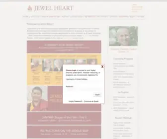 Jewelheart.org(Jewel Heart) Screenshot