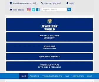 Jewellery-World.co.uk(Wholesale Jewellery) Screenshot