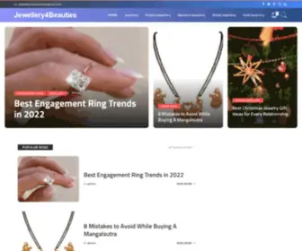 Jewellery4Beauties.com(Jewellery4Beauties) Screenshot