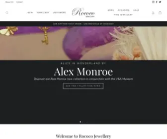 Jewellerybyrococo.com(Rococo Jewellery) Screenshot